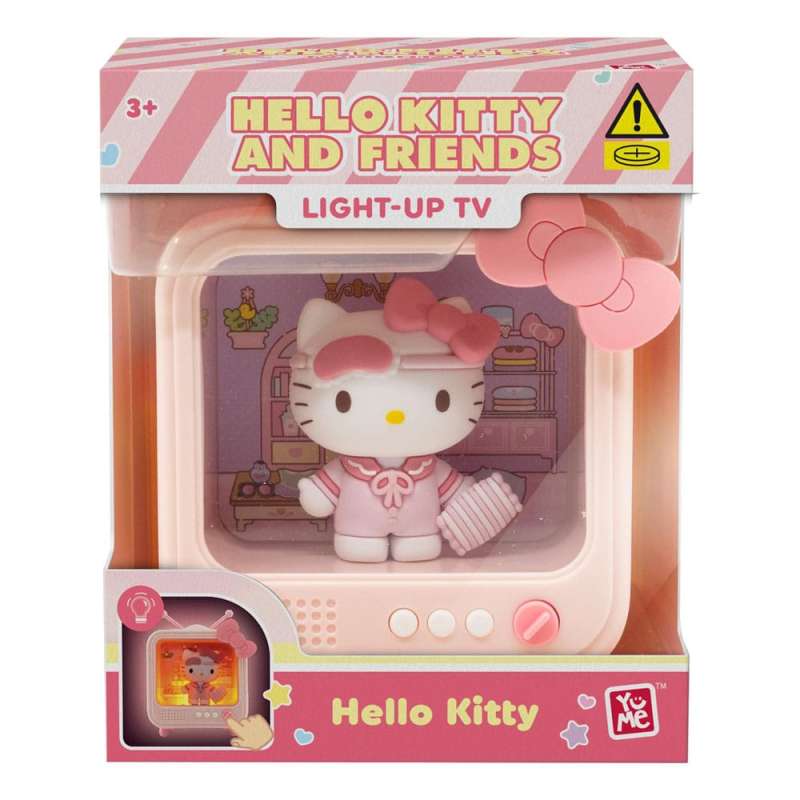 SPOTT-GR Sanrio Bedside Light TV Series - Μίνι Φιγούρες Hello Kitty and Friends Μεγέθους 8cm Display (Σετ 8 Τεμαχίων)