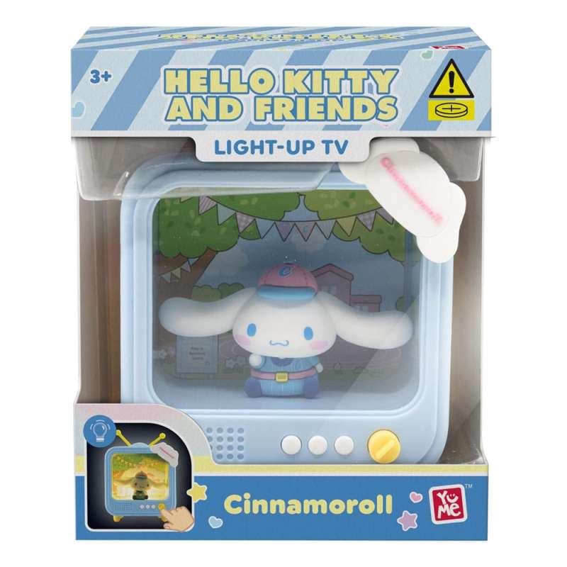 SPOTT-GR Sanrio Bedside Light TV Series - Μίνι Φιγούρες Hello Kitty and Friends Μεγέθους 8cm Display (Σετ 8 Τεμαχίων)