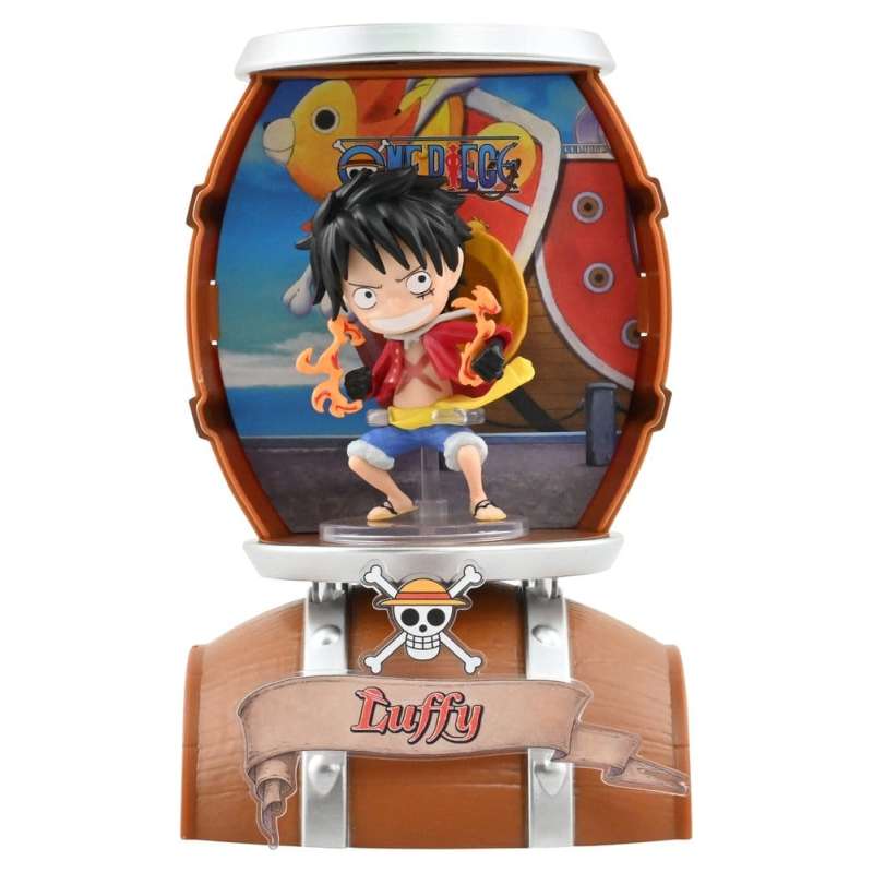 SPOTT-GR One Piece Barrel Capsule - Μίνι Φιγούρες με Ύψος 9cm Blind Box Display (Σετ 6 Τεμάχια)