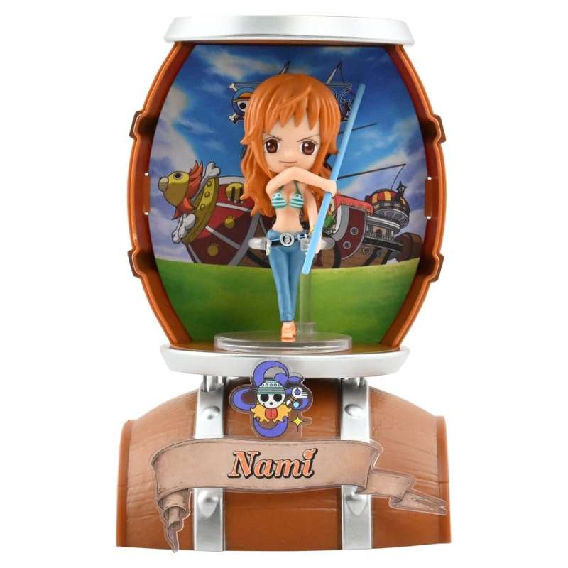 SPOTT-GR One Piece Barrel Capsule - Μίνι Φιγούρες με Ύψος 9cm Blind Box Display (Σετ 6 Τεμάχια)