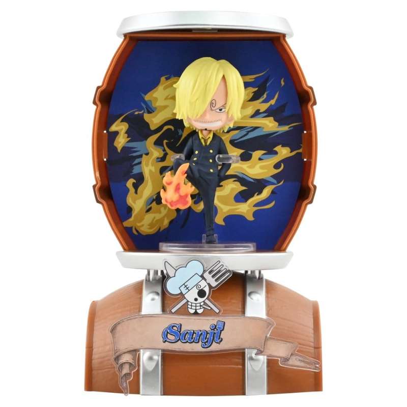 SPOTT-GR One Piece Barrel Capsule - Μίνι Φιγούρες με Ύψος 9cm Blind Box Display (Σετ 6 Τεμάχια)