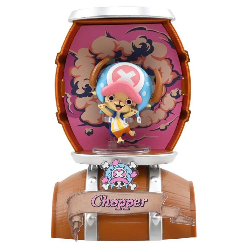 SPOTT-GR One Piece Barrel Capsule - Μίνι Φιγούρες με Ύψος 9cm Blind Box Display (Σετ 6 Τεμάχια)