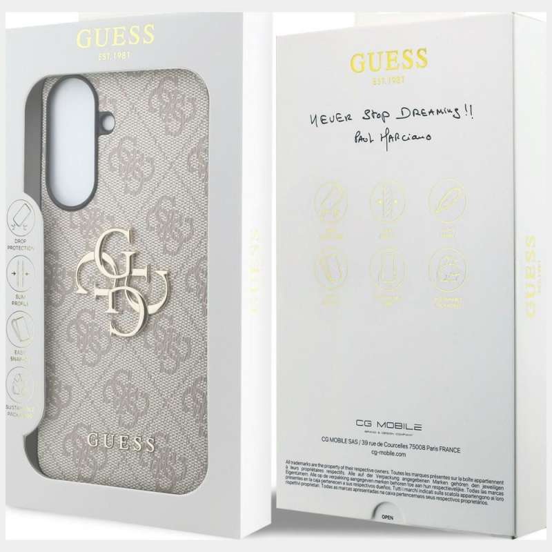 SPOTT-GR GUESS - Θήκη για Samsung Galaxy A57 (4G PU Big Logo) σε Ροζ Χρώμα