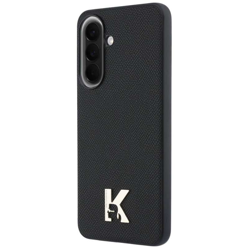 SPOTT-GR Karl Lagerfeld - Θήκη για Samsung Galaxy A57 (PU W/ KHEAD LOGO) σε Μαύρο Χρώμα