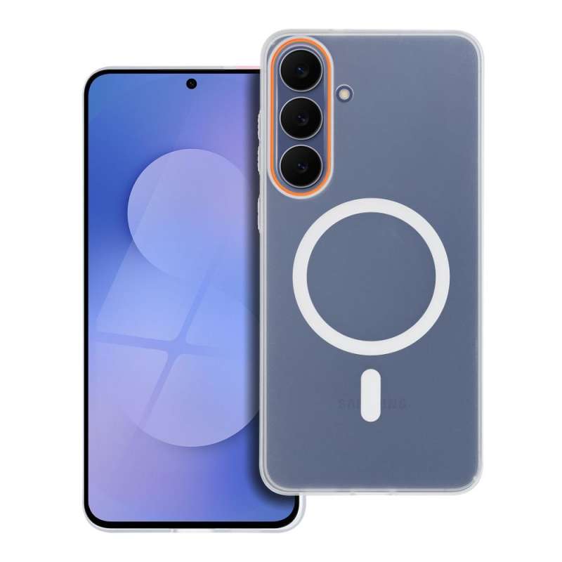 SPOTT-GR Go Orange! - Θήκη με Υποστήριξη MagSafe για Honor 600 / 600 Pro Διάφανη