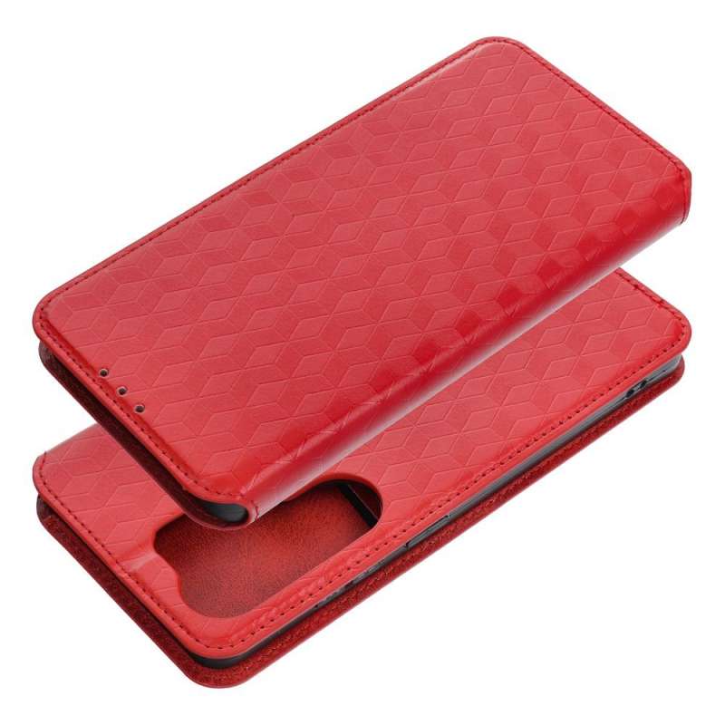 SPOTT-GR Cubic Book Cover - Θήκη για Xiaomi 17 σε Κόκκινο Χρώμα