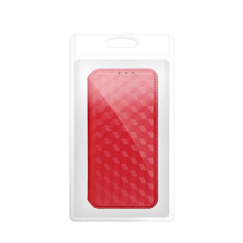 SPOTT-GR Cubic Book Cover - Θήκη για Xiaomi 17 σε Κόκκινο Χρώμα