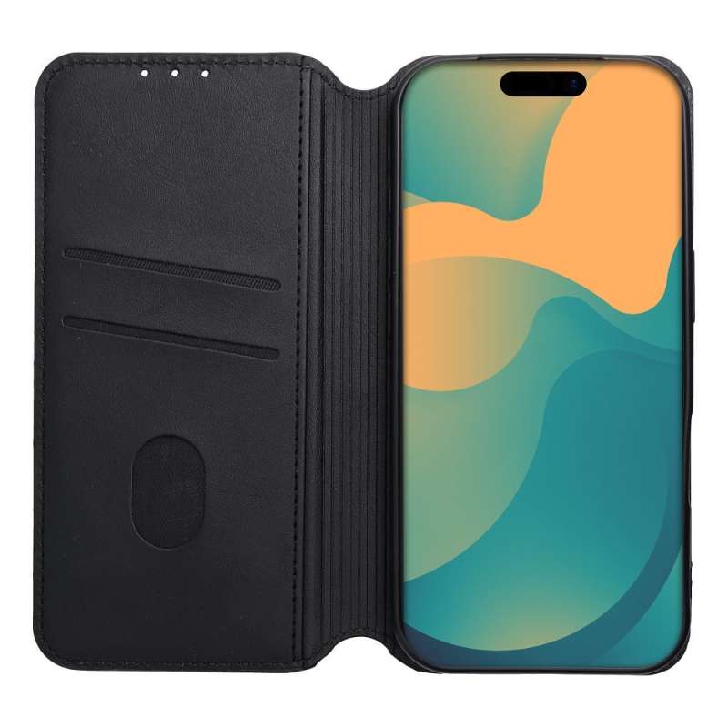 SPOTT-GR Cubic Book Cover - Θήκη για Xiaomi 17 Pro σε Μαύρο Χρώμα