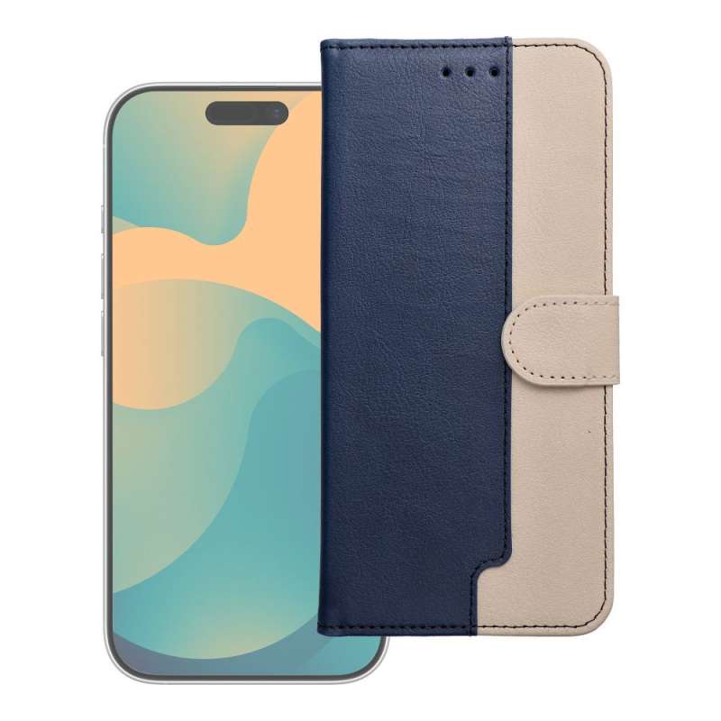 SPOTT-GR Split Book Cover - Θήκη με Διχρωμία για Xiaomi Redmi A7 Pro σε Μπλε / Ροζ Χρώμα