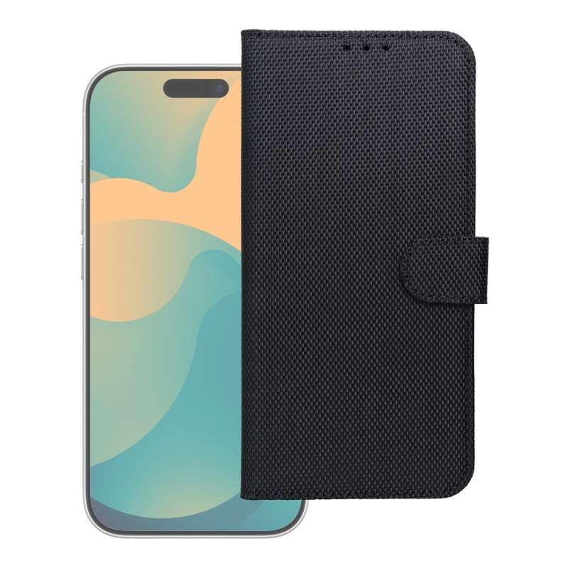 SPOTT-GR Anti-Theft 4Card RFID Book Cover - Θήκη με Προστασία RFID για Xiaomi 17 σε Μαύρο Χρώμα