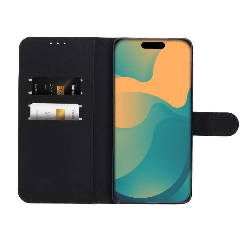 SPOTT-GR Anti-Theft 4Card RFID Book Cover - Θήκη με Προστασία RFID για Xiaomi 17 σε Μαύρο Χρώμα
