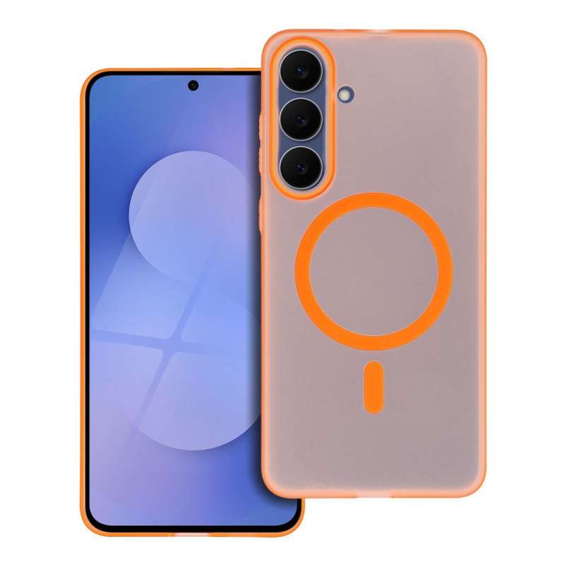 SPOTT-GR Go Orange! - Θήκη με Υποστήριξη MagSafe για Honor 600 Lite σε Πορτοκαλί Χρώμα