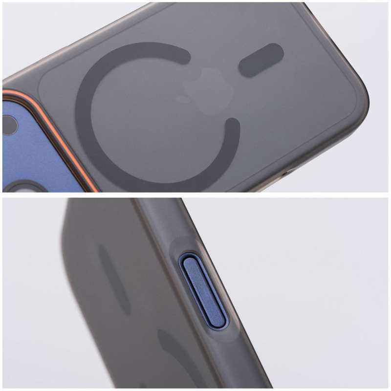 SPOTT-GR Go Orange! - Θήκη με Υποστήριξη MagSafe για Honor 600 Lite σε Μαύρο Χρώμα