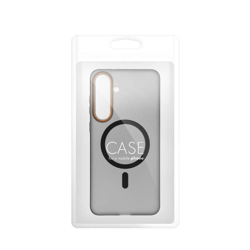 SPOTT-GR Go Orange! - Θήκη με Υποστήριξη MagSafe για Honor 600 Lite σε Μαύρο Χρώμα