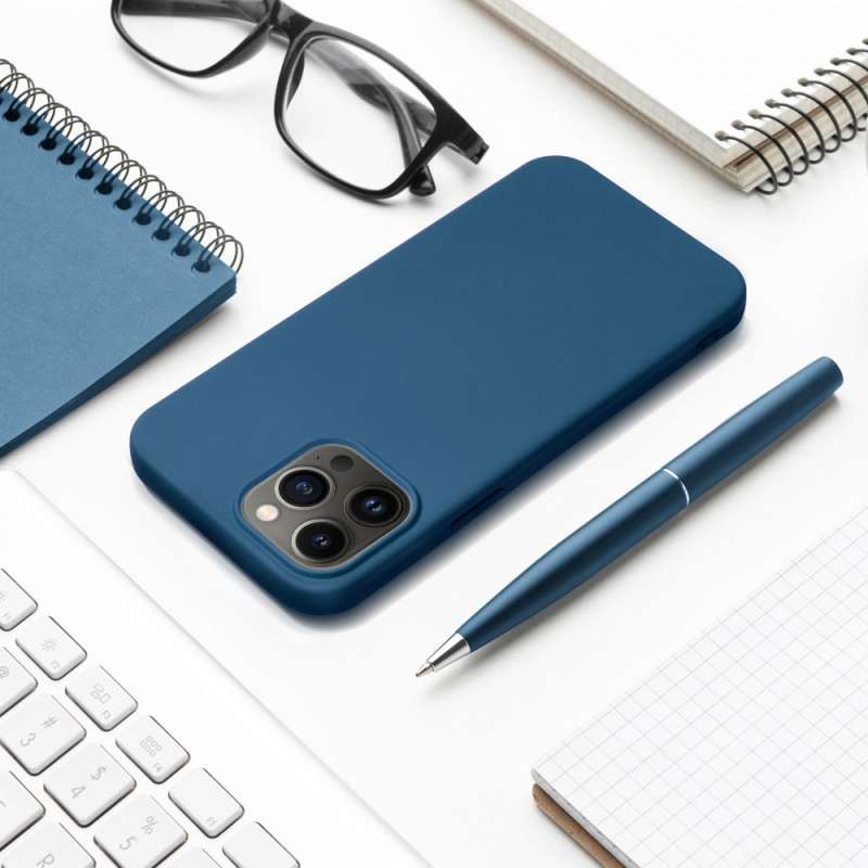 SPOTT-GR Silicone Matte - Θήκη για Honor 600 Pro σε Μπλε Χρώμα