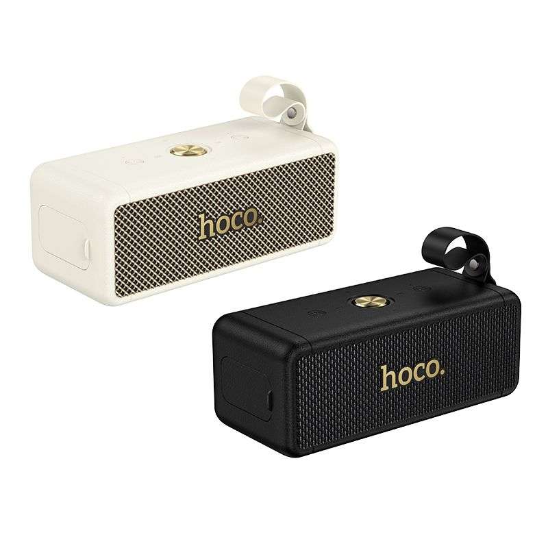 SPOTT-GR Hoco HT1 Pro - Ασύρματο Ηχείο Bluetooth 2x 8W με Αυτονομία έως 4 Ώρες σε Μαύρο Χρώμα