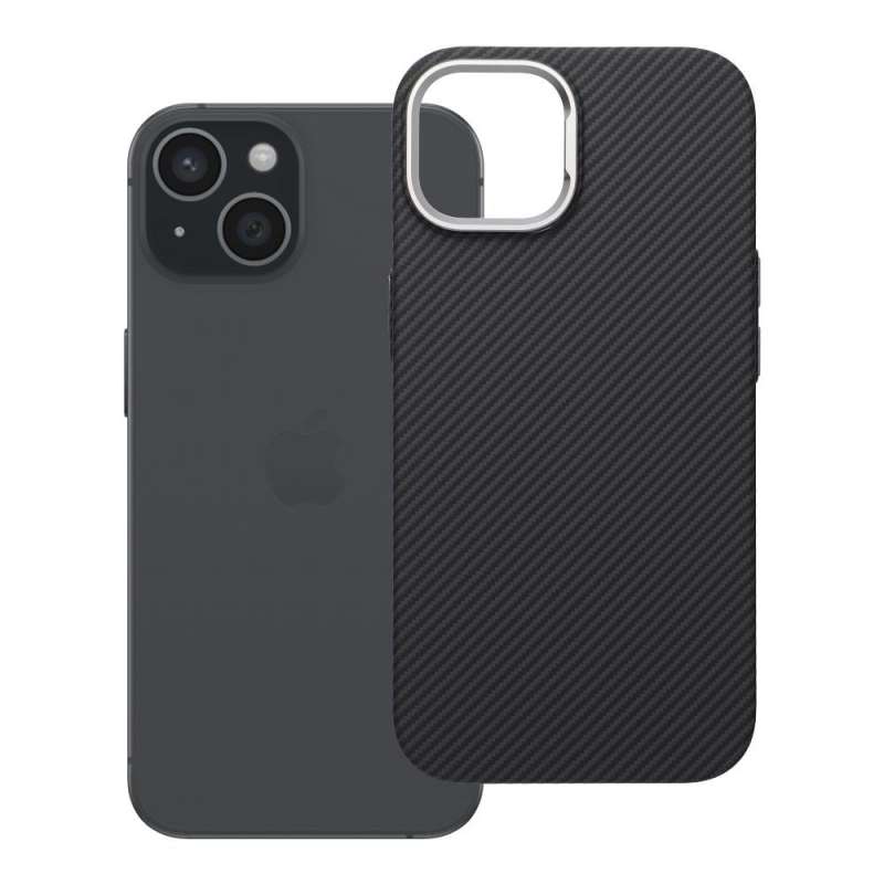 SPOTT-GR K-Look Case - Θήκη για Apple iPhone 15 με Υποστήριξη MagSafe σε Μαύρο Χρώμα