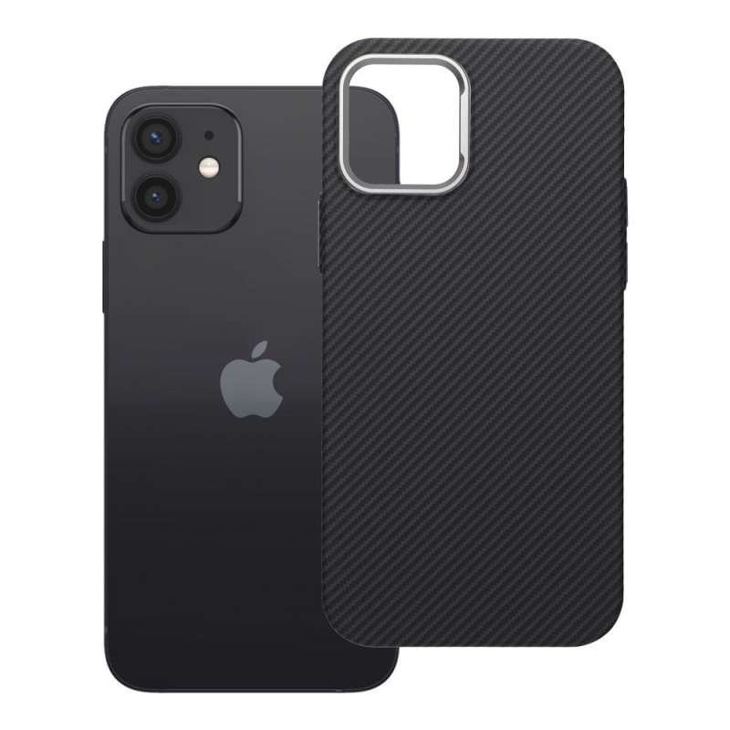 SPOTT-GR K-Look Case - Θήκη για Apple iPhone 12 / 12 Pro με Υποστήριξη MagSafe σε Μαύρο Χρώμα