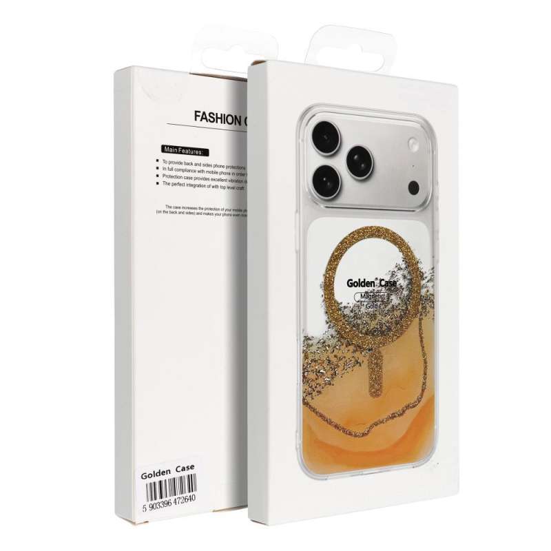SPOTT-GR Golden Case - Θήκη για Apple iPhone 17 με Υποστήριξη MagSafe σε Χρυσό Χρώμα