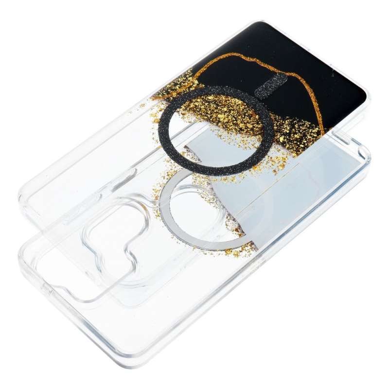 SPOTT-GR Golden Case - Θήκη για Samsung Galaxy S26 Ultra με Υποστήριξη MagSafe σε Μαύρο Χρώμα