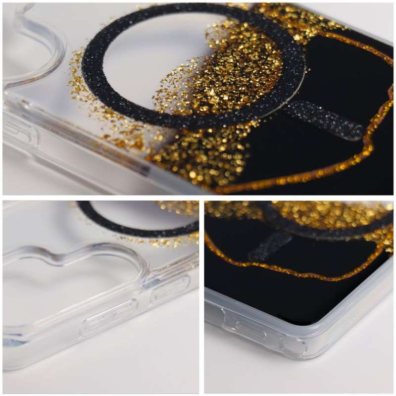 SPOTT-GR Golden Case - Θήκη για Samsung Galaxy S26 Ultra με Υποστήριξη MagSafe σε Μαύρο Χρώμα