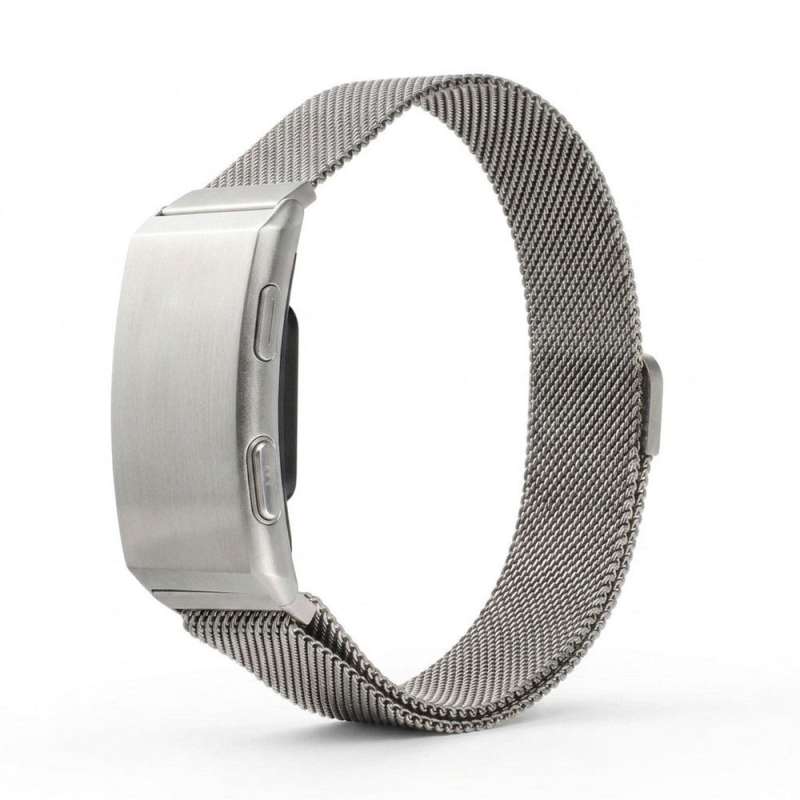 SPOTT-GR Titmo Loop i-110 - Fitness Band με Αδιαβροχοποίηση IP68 και Έξυπνους Μετρητές σε Ασημί Χρώμα