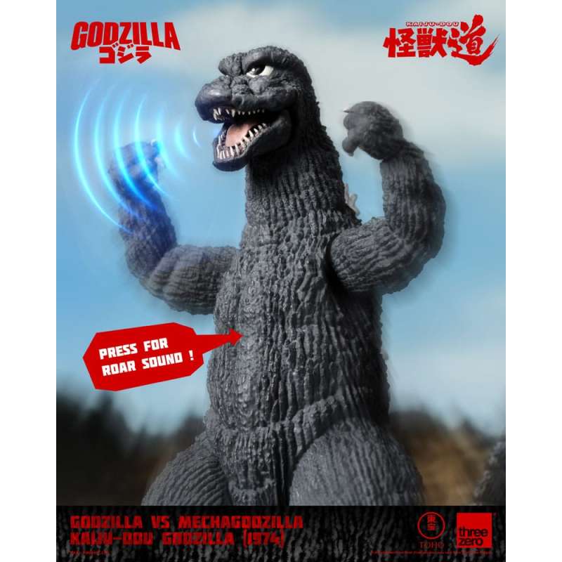 SPOTT-GR Godzilla vs. Mechagodzilla (1974) - Φιγούρα Δράσης Kaiju-Dou Godzilla (1974) με Ύψος 23cm