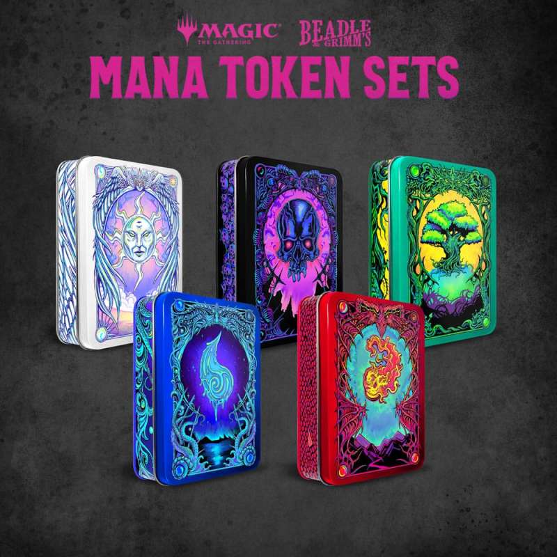 SPOTT-GR Magic the Gathering Dice and Token Pack Blue Mana
