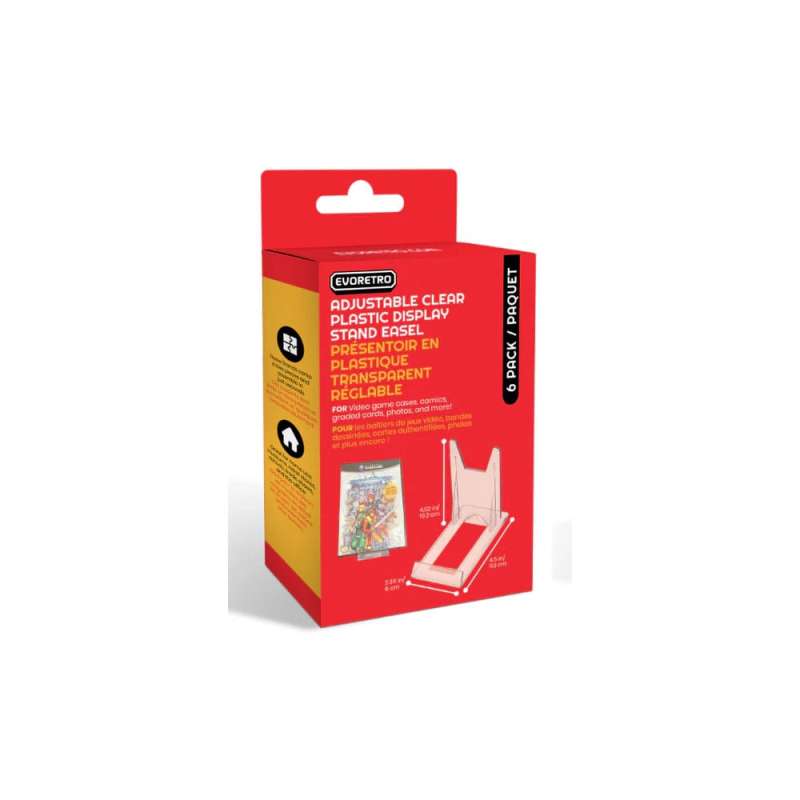 SPOTT-GR Adjustable Easel Stand - Σετ 6 Ρυθμιζόμενων Βάσεων Στήριξης Συμβατές με Θήκες Βιντεοπαιχνιδιών