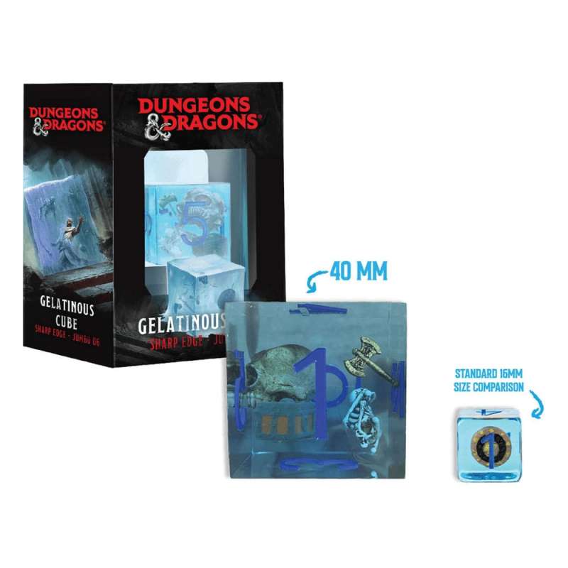 SPOTT-GR Dungeons & Dragons Jumbo Dice Gelatinous Cube με Ύψος 4cm