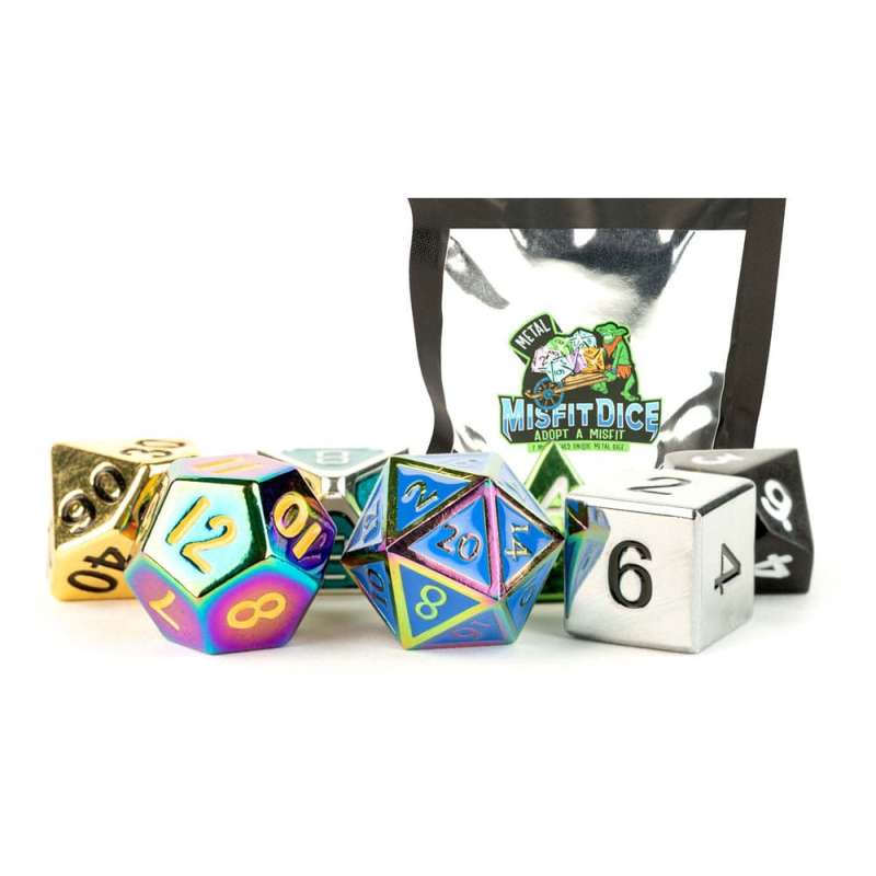 SPOTT-GR Misfit - Σετ Ζαριών Blind Bag Display Metal (Σετ 12 Τεμάχια)