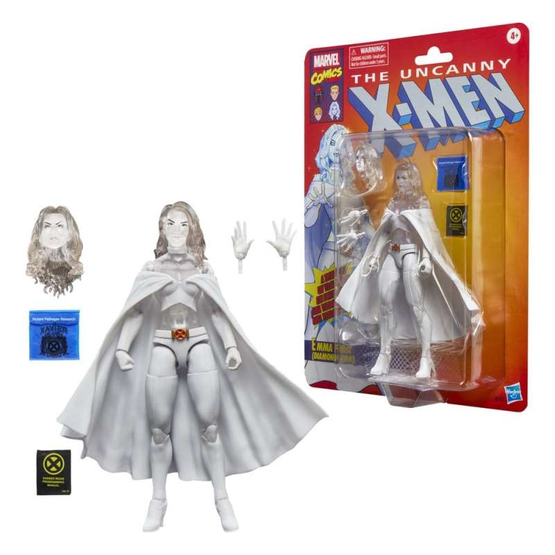 SPOTT-GR The Uncanny X-Men Marvel Legends - Φιγούρα Δράσης Emma Frost (Diamond Form) με Ύψος 15cm