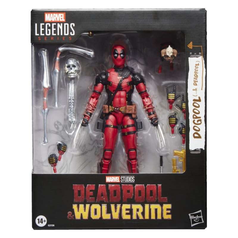 SPOTT-GR Deadpool & Wolverine Marvel Legends - Φιγούρα Δράσης Dogpool & Deadpool με Ύψος 15cm