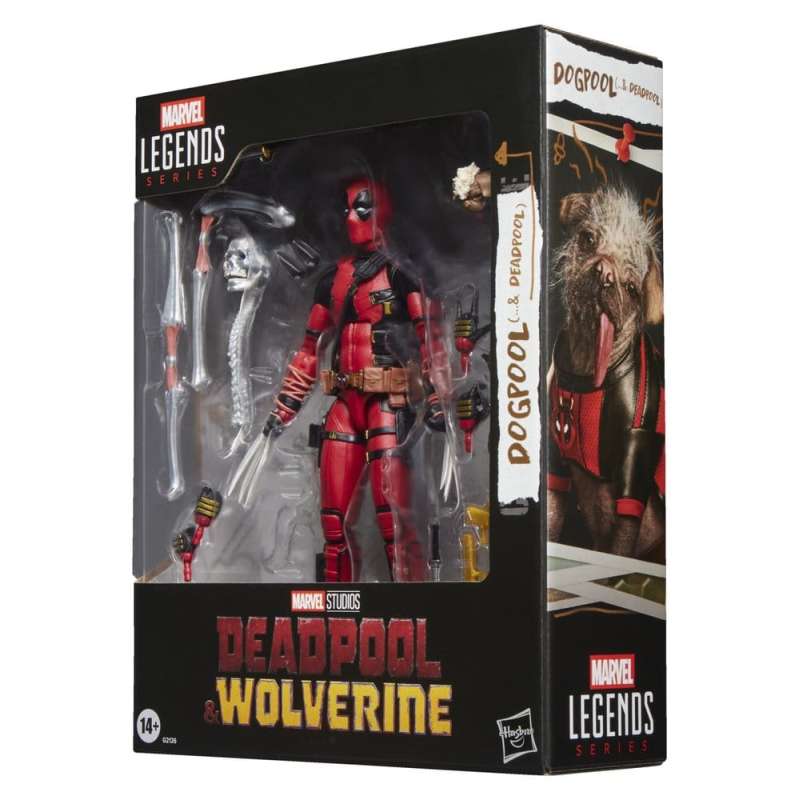 SPOTT-GR Deadpool & Wolverine Marvel Legends - Φιγούρα Δράσης Dogpool & Deadpool με Ύψος 15cm