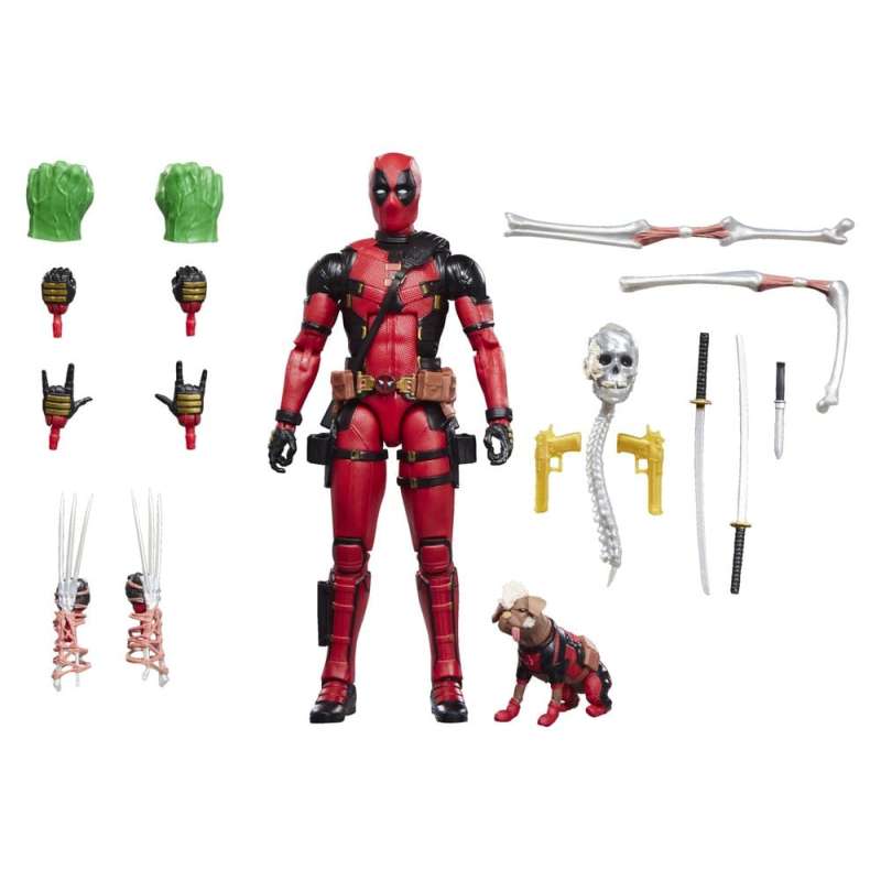 SPOTT-GR Deadpool & Wolverine Marvel Legends - Φιγούρα Δράσης Dogpool & Deadpool με Ύψος 15cm