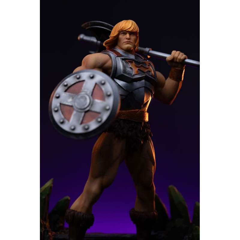 SPOTT-GR Masters of the Universe Art Scale - Φιγούρα (Αναλογία 1/10) He-Man Battle Armor Version (Exclusive Edition) με Ύψος 23cm