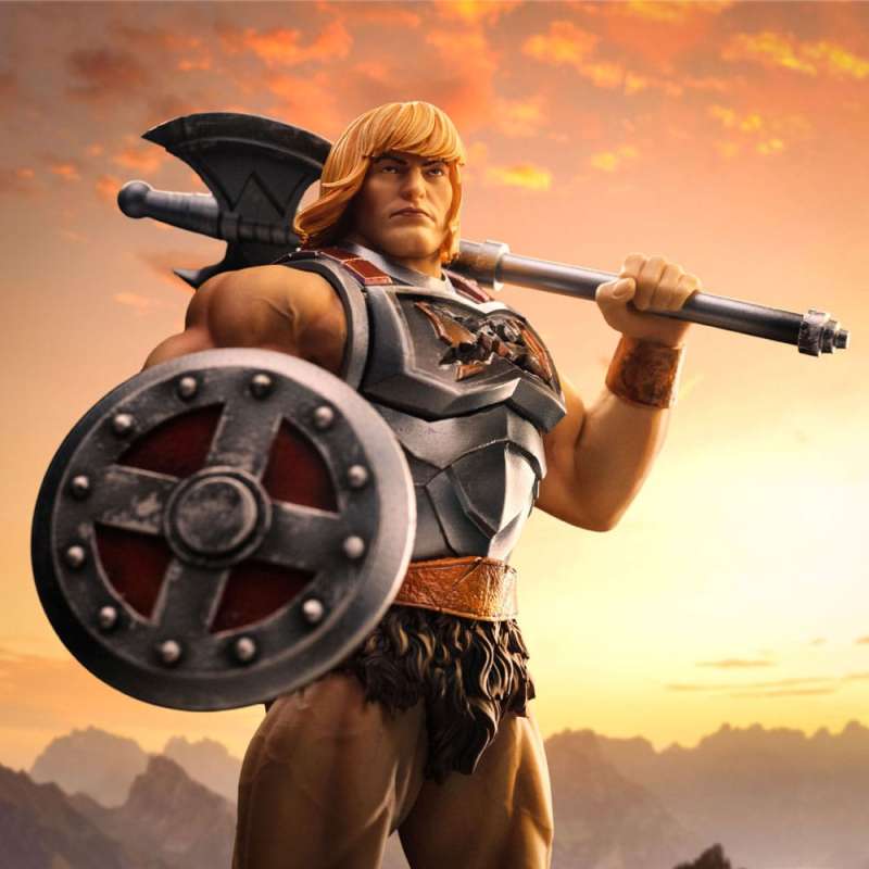 SPOTT-GR Masters of the Universe Art Scale - Φιγούρα (Αναλογία 1/10) He-Man Battle Armor Version (Exclusive Edition) με Ύψος 23cm