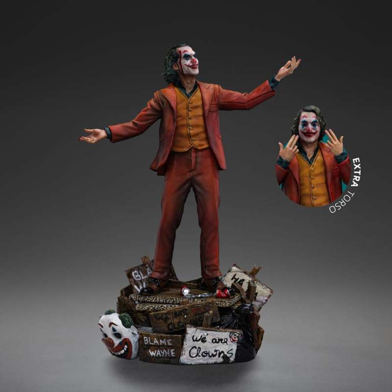 SPOTT-GR DC Comics Art Scale Deluxe - Φιγούρα (Αναλογία 1/10) Joker (Arthur Fleck) με Ύψος 19cm