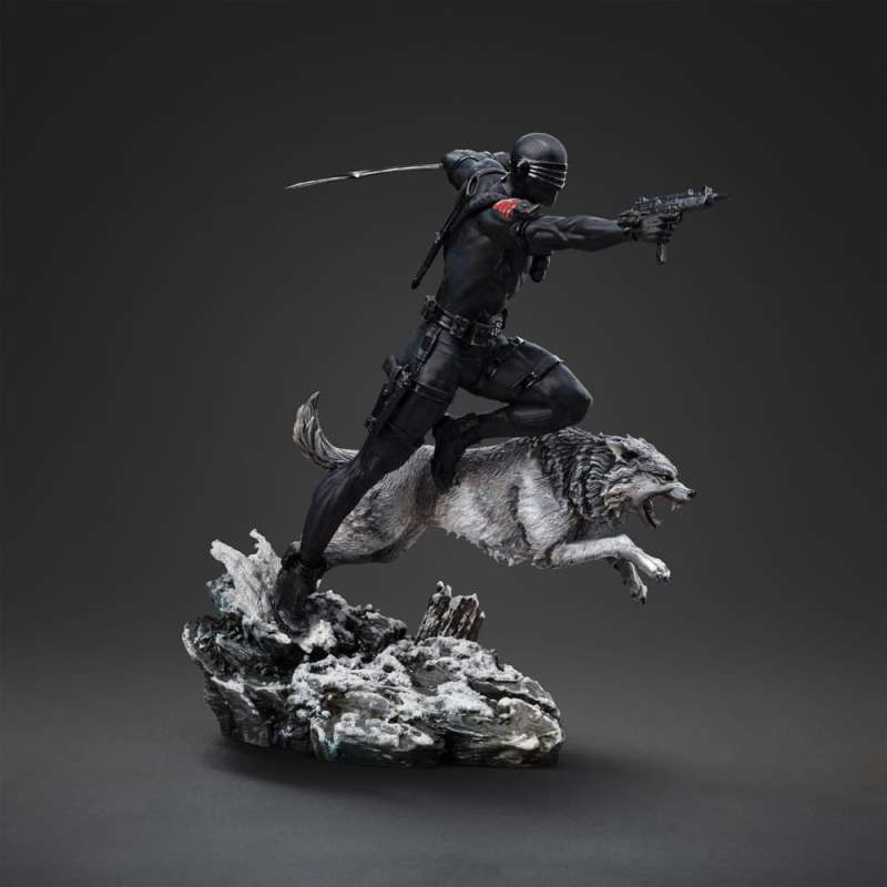 SPOTT-GR GI Joe Art Scale - Φιγούρα (Αναλογία 1/10) Snake Eyes με Ύψος 23cm