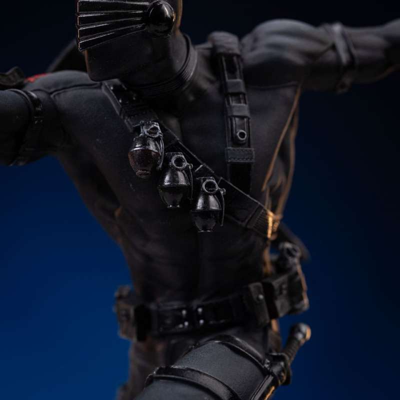 SPOTT-GR GI Joe Art Scale - Φιγούρα (Αναλογία 1/10) Snake Eyes με Ύψος 23cm