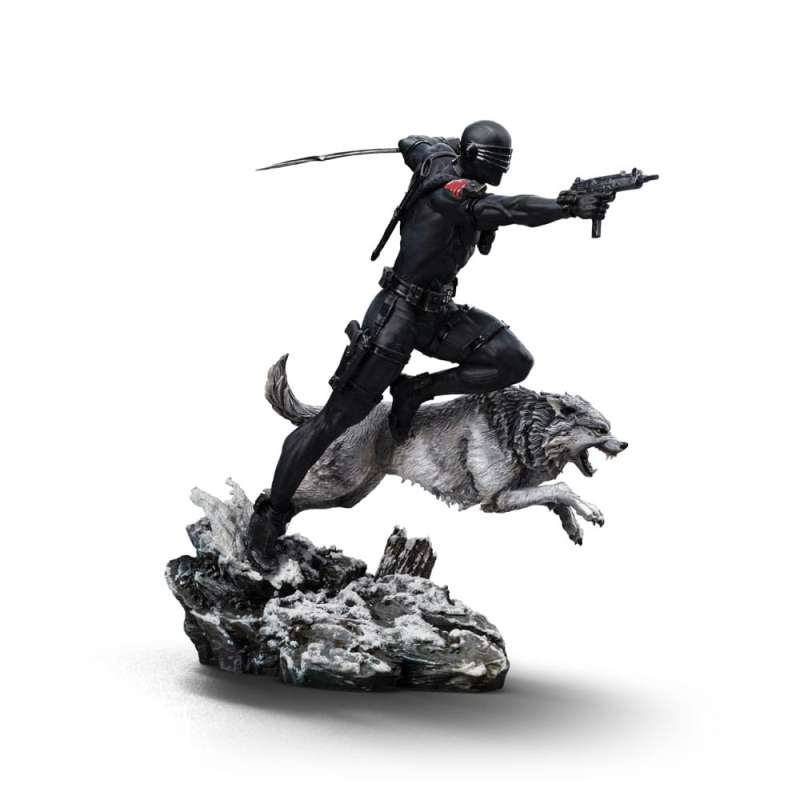 SPOTT-GR GI Joe Art Scale - Φιγούρα (Αναλογία 1/10) Snake Eyes με Ύψος 23cm