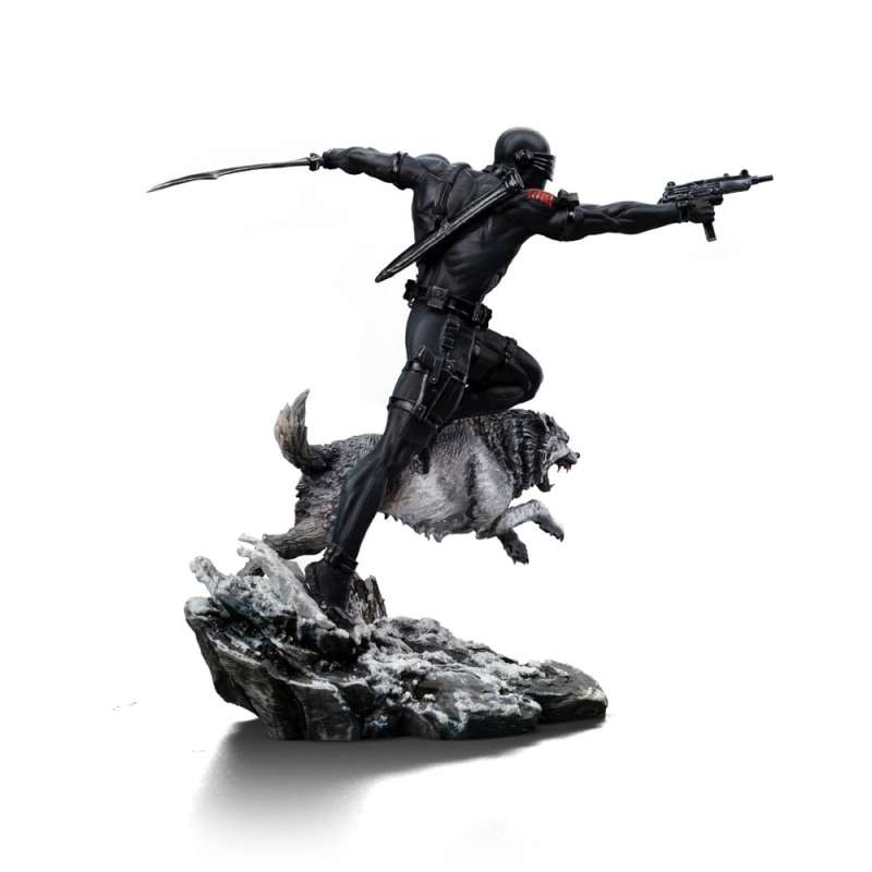 SPOTT-GR GI Joe Art Scale - Φιγούρα (Αναλογία 1/10) Snake Eyes με Ύψος 23cm