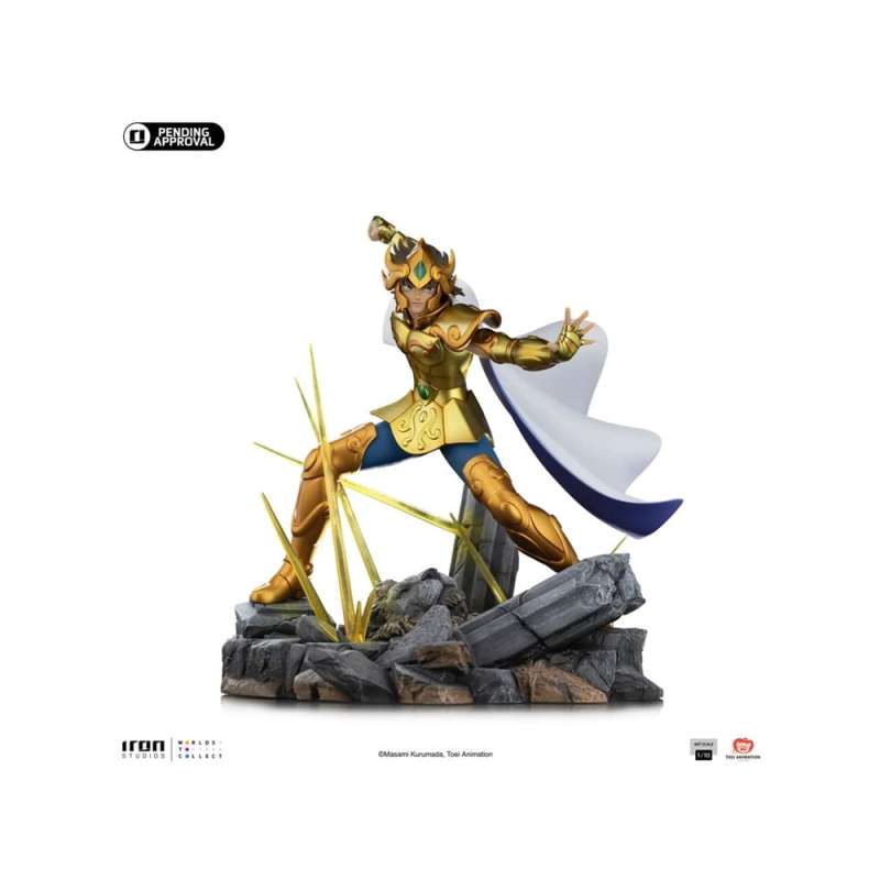 SPOTT-GR Saint Seiya Art Scale - Φιγούρα (Αναλογία 1/10) Leo Aiolia με Ύψος 24cm