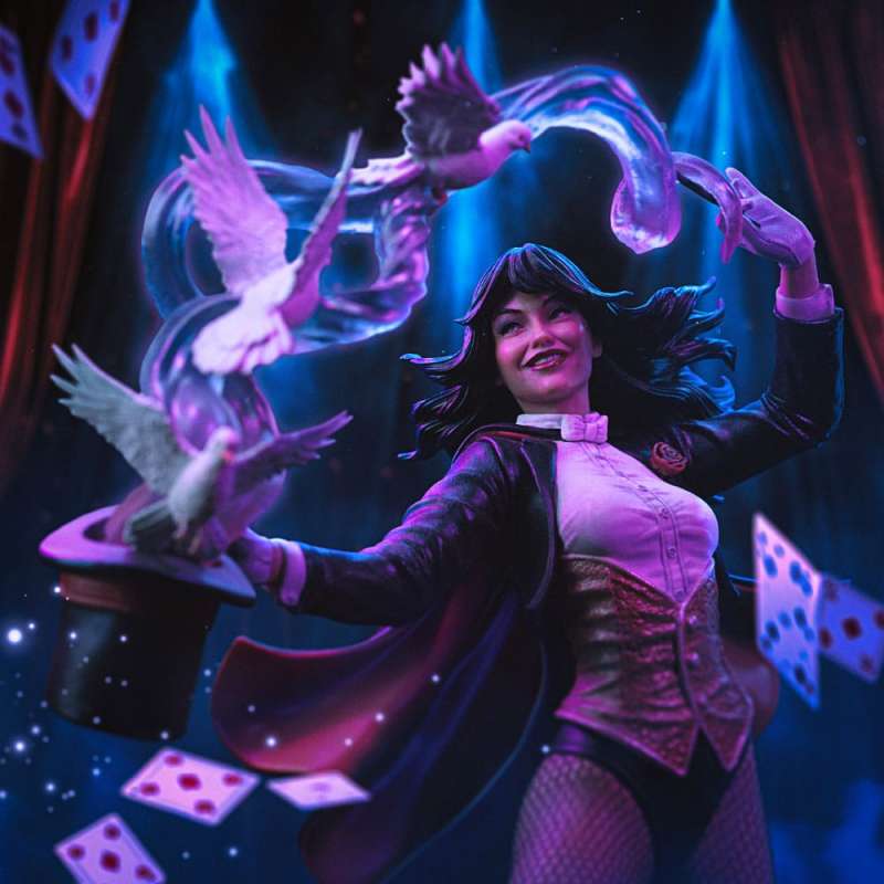 SPOTT-GR DC Comics Art Scale - Φιγούρα (Αναλογία 1/10) Zatanna με Ύψος 27cm