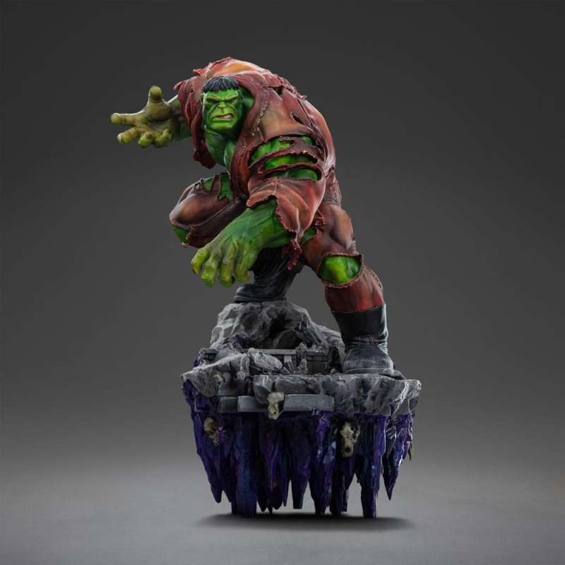 SPOTT-GR Marvel BDS Art Scale - Φιγούρα (Αναλογία 1/10) Infinity Gauntlet Hulk Deluxe Diorama με Ύψος 32cm