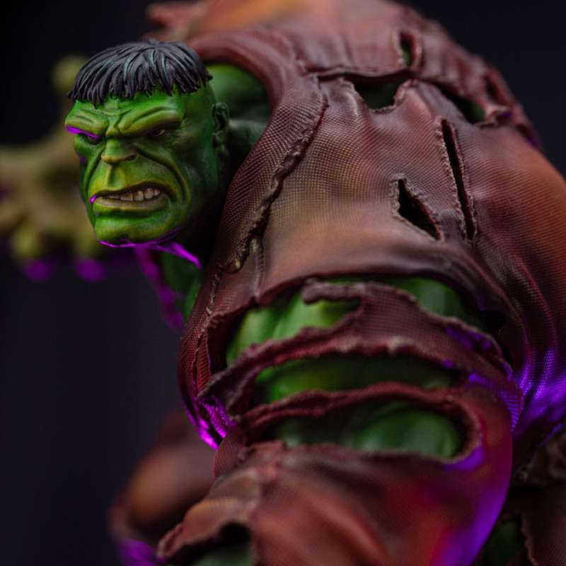 SPOTT-GR Marvel BDS Art Scale - Φιγούρα (Αναλογία 1/10) Infinity Gauntlet Hulk Deluxe Diorama με Ύψος 32cm