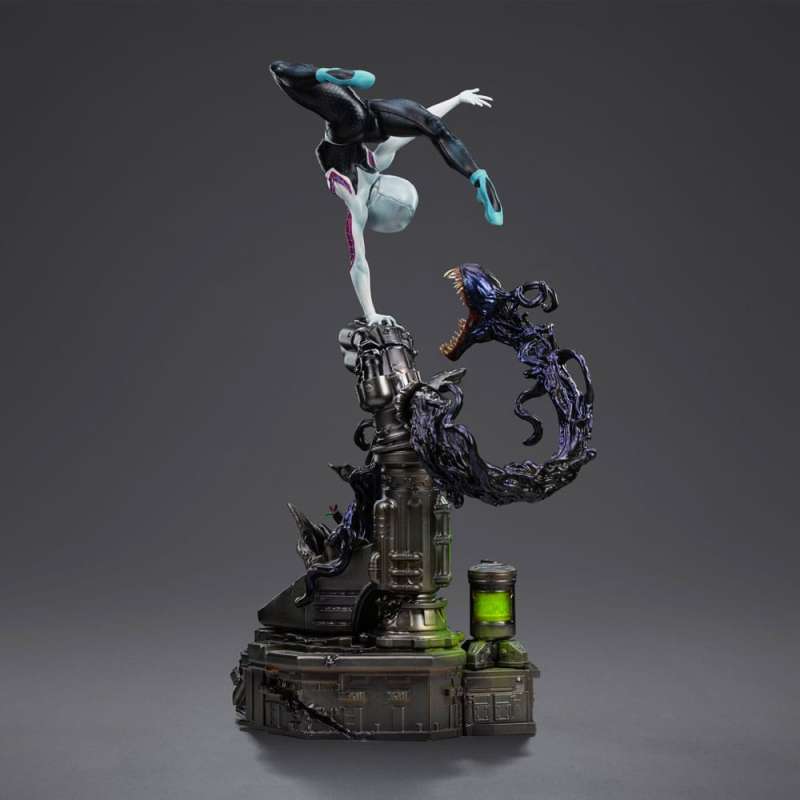 SPOTT-GR Spider-Man vs Villains Art Scale - Φιγούρα (Αναλογία 1/10) Ghost Spider Diorama με Ύψος 34cm