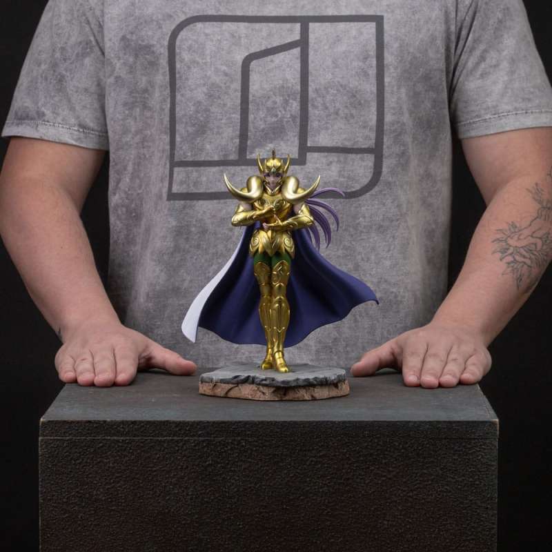 SPOTT-GR Saint Seiya Art Scale - Φιγούρα (Αναλογία 1/10) Aries Mu με Ύψος 23cm