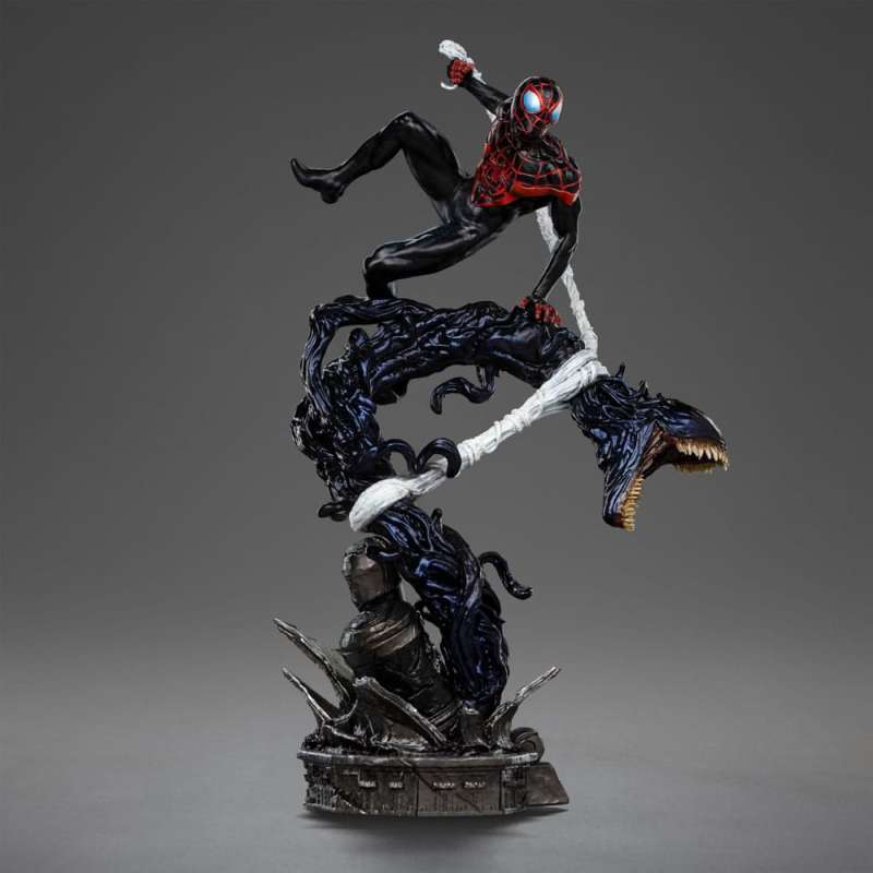 SPOTT-GR Spider-Man vs. Villains Diorama BDS Art Scale - Φιγούρα (Αναλογία 1/10) Miles Morales με Ύψος 32cm