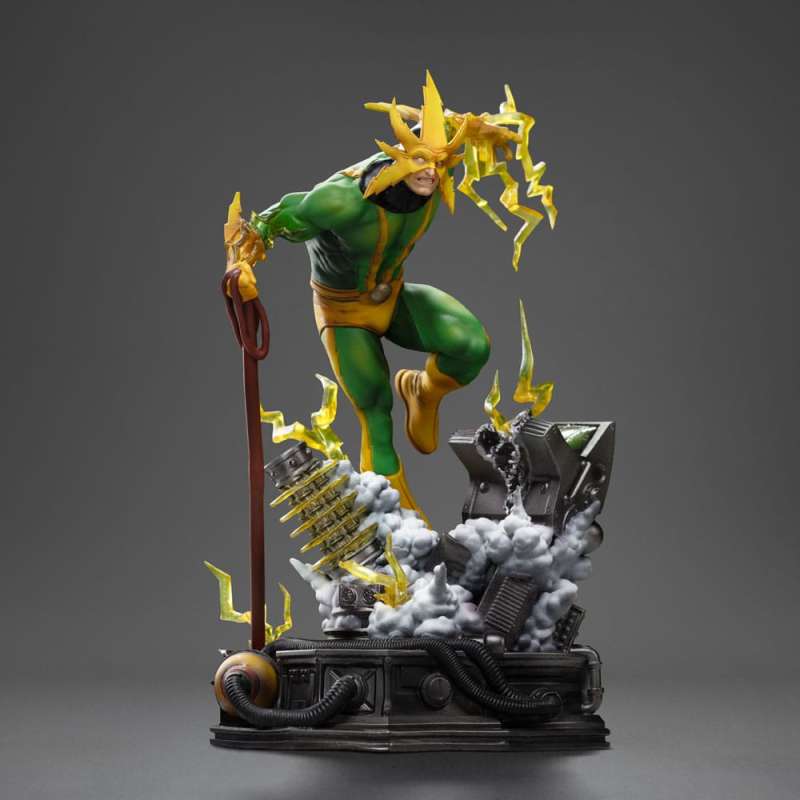 SPOTT-GR Spider-Man vs. Villains Diorama BDS Art Scale - Φιγούρα (Αναλογία 1/10) Electro με Ύψος 25cm